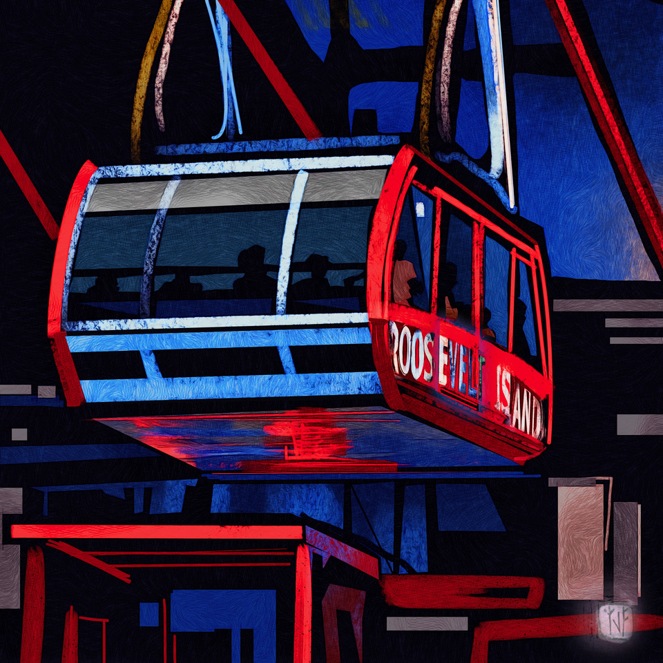 Roosevelt Island Tram by Yolanda Fundora